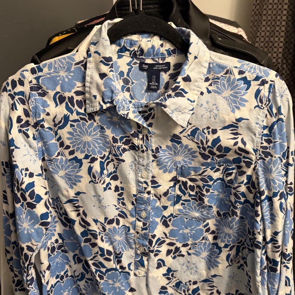 Gap Floral Blouse